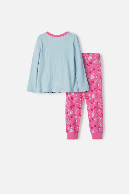 PIJAMA DE PAW PATROL MANGA LARGA MULTICOLOR PARA NIÑA 2T A 5T