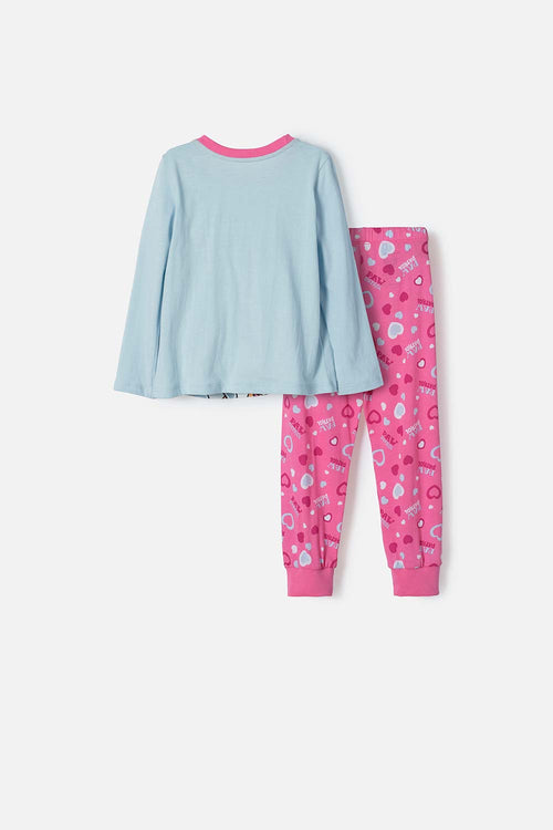 PIJAMA DE PAW PATROL MANGA LARGA MULTICOLOR PARA NIÑA 2T A 5T
