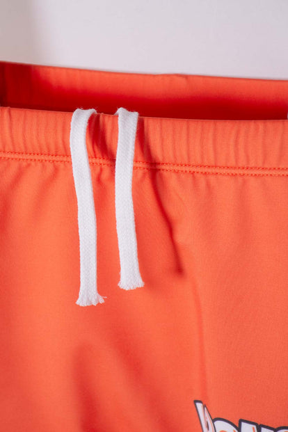 CONJUNTO DE BAÑO LOONEY TUNES NARANJA, GRIS Y BLANCO PARA NIÑO 2T A 5T