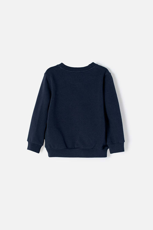 BUZO DE SUPERMAN CERRADO AZUL PARA NIÑO 2T A 5T