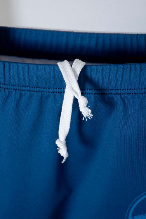 CONJUNTO DE BAÑO DE JURASSIC WORLD AZUL DE CAMISETA MANGA LARGA PARA NIÑO 2T A 5T