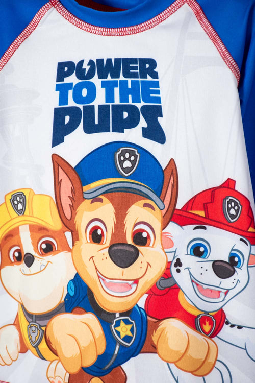 CONJUNTO DE BAÑO DE PAW PATROL MULTICOLOR PARA NIÑO 2T A 6T