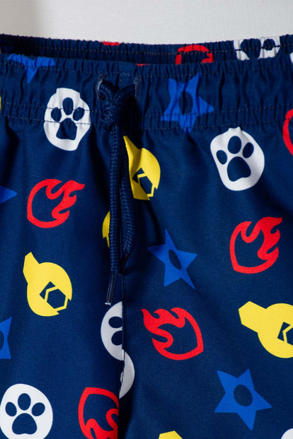 CONJUNTO DE BAÑO DE PAW PATROL MULTICOLOR PARA NIÑO 2T A 6T