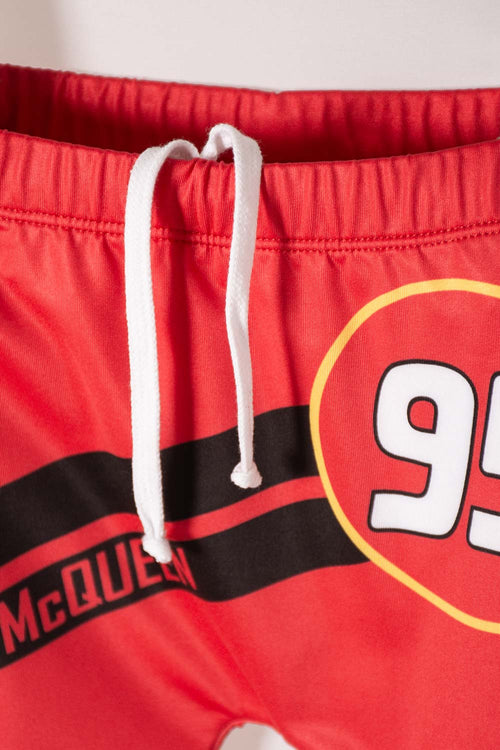 CONJUNTO DE BAÑO DE CARS MULTICOLOR PARA NIÑO 2T A 6T