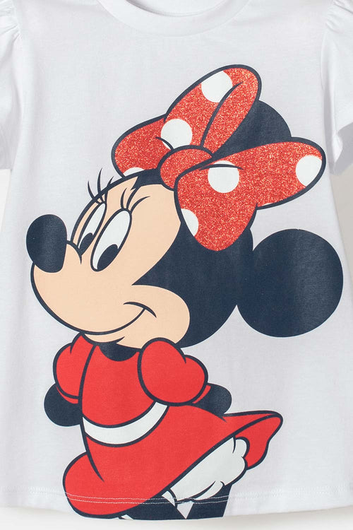 PIJAMA DE MINNIE MOUSE MULTICOLOR PARA NIÑA 2T A 5T