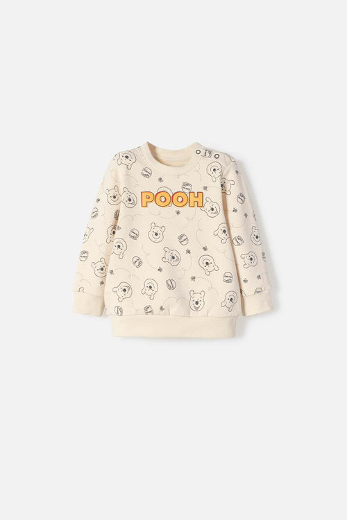 BUZO DE WINNIE THE POOH CERRADO MULTICOLOR PARA BEBÉ NIÑO