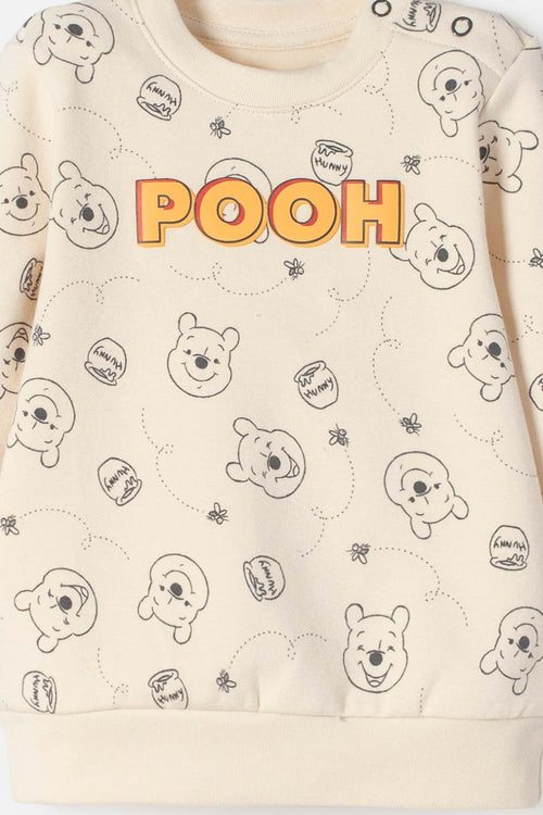 BUZO DE WINNIE THE POOH CERRADO MULTICOLOR PARA BEBÉ NIÑO
