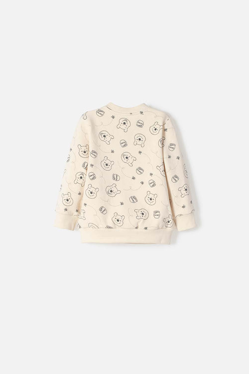BUZO DE WINNIE THE POOH CERRADO MULTICOLOR PARA BEBÉ NIÑO