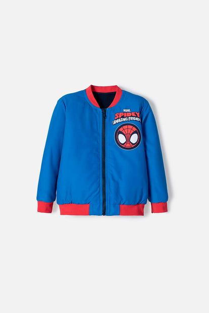 CHAQUETA DE SPIDEY AND HIS AMAZING FRIENDS AZUL PARA NIÑO 2T A 6T