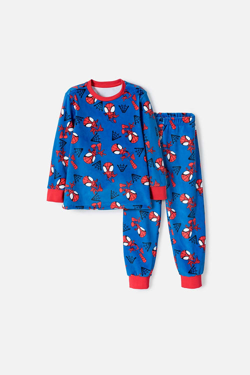 PIJAMA SPIDEY AND HIS AMAZING FRIENDS AZUL PARA NIÑO 2T A 6T