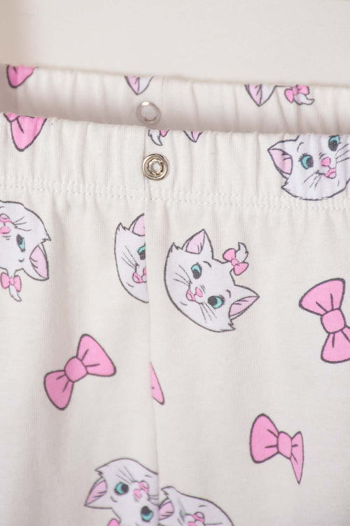 PIJAMA DE LA GATA MARIE MULTICOLOR PARA BEBÉ NIÑA