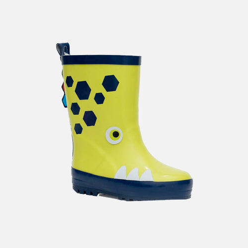 BOTAS DE LLUVIA DE LITTLEMIC VERDES PARA NIÑO