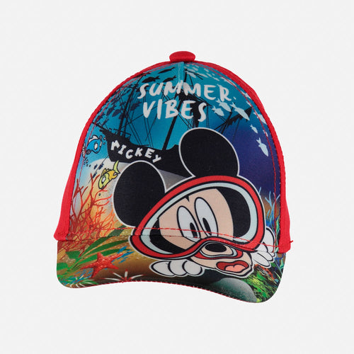 GORRA DE VERANO DE  MICKEY MOUSE PARA NIÑO