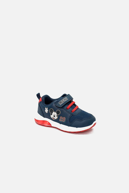 TENIS DE MICKEY MOUSE AZUL PARA NIÑO