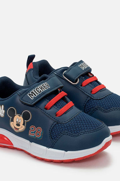 TENIS DE MICKEY MOUSE AZUL PARA NIÑO