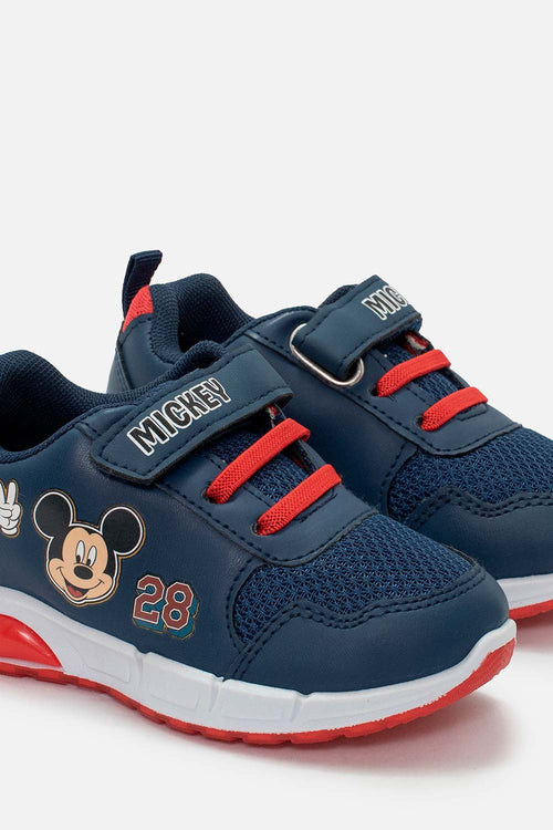 TENIS DE MICKEY MOUSE AZUL PARA NIÑO