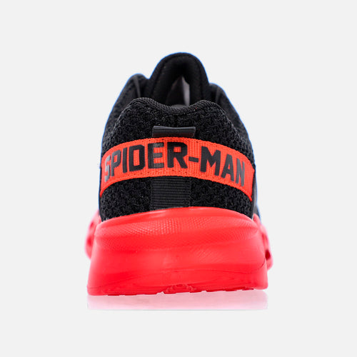 TENIS DE SPIDER-MAN NEGROS PARA NIÑO