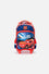 MOCHILA DE CARS CON RUEDAS AZUL Y ROJO PARA NIÑO