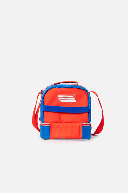 LONCHERA DE SPIDER-MAN AZUL Y ROJO PARA NIÑO