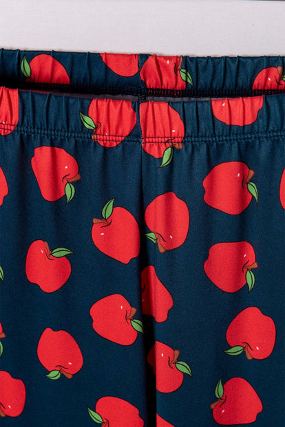 PIJAMA DE BLANCANIEVES BLANCA Y AZUL DE PANTALÓN LARGO PARA NIÑA