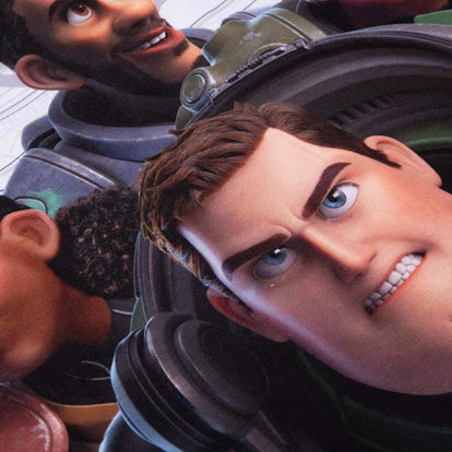 CAMISETA DE BUZZ LIGHTYEAR MANGA CORTA BLANCA PARA NIÑO