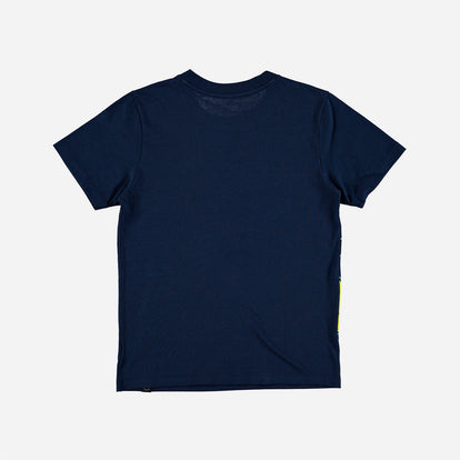 CAMISETA AZUL MANGA CORTA DE TEEN TITANS GO PARA NIÑO