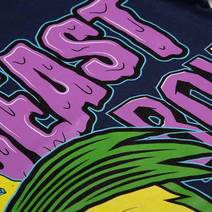 CAMISETA AZUL MANGA CORTA DE TEEN TITANS GO PARA NIÑO