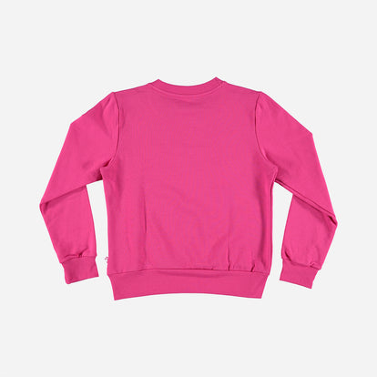 BUZO DE BARBIE ESTAMPADO FUCSIA PARA NIÑA