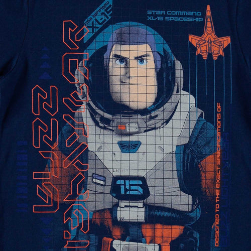 CAMISETA DE BUZZ LIGHTYEAR MANGA CORTA  PARA NIÑO