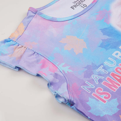 PIJAMA DE NIÑA, BATOLA AZUL DE FROZEN