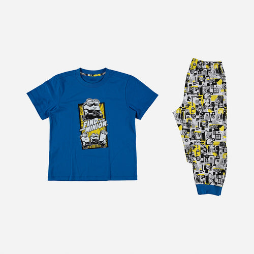 Card slide image -  PIJAMA DE MINIONS CON PANTALÓN LARGO MULTICOLOR PARA NIÑO