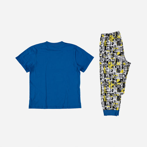 Card slide image -  PIJAMA DE MINIONS CON PANTALÓN LARGO MULTICOLOR PARA NIÑO