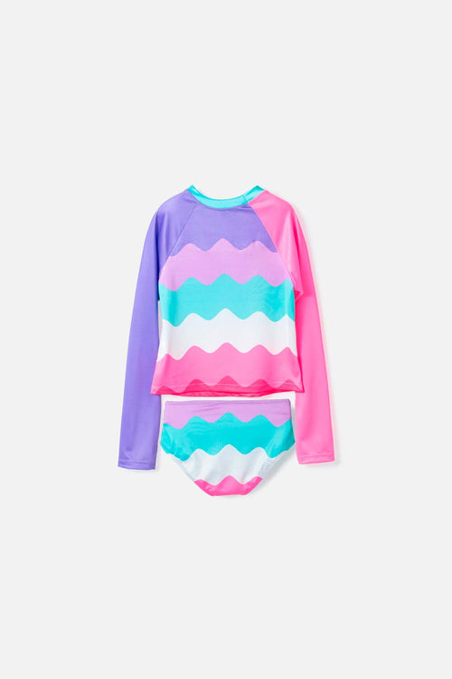 CONJUNTO DE BAÑO DE BARBIE MULTICOLOR PARA NIÑA
