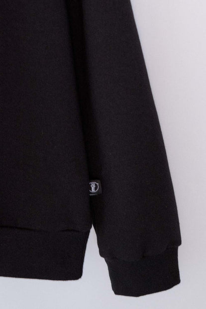 BUZO DE MINECRAFT CERRADO NEGRO PARA NIÑO