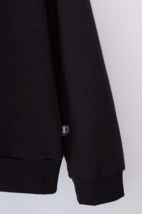 BUZO DE MINECRAFT CERRADO NEGRO PARA NIÑO