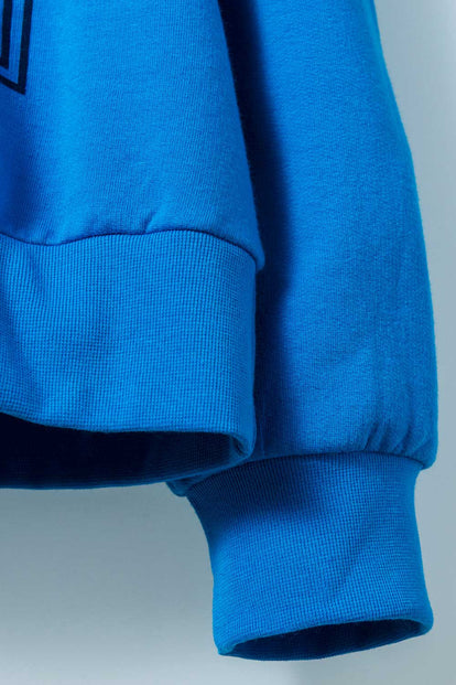 BUZO DE LOS SIMPSONS CERRADO AZUL PARA NIÑO