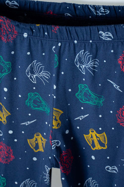 PIJAMA DE HARRY POTTER MULTICOLOR CON PANTALÓN LARGO UNISEX