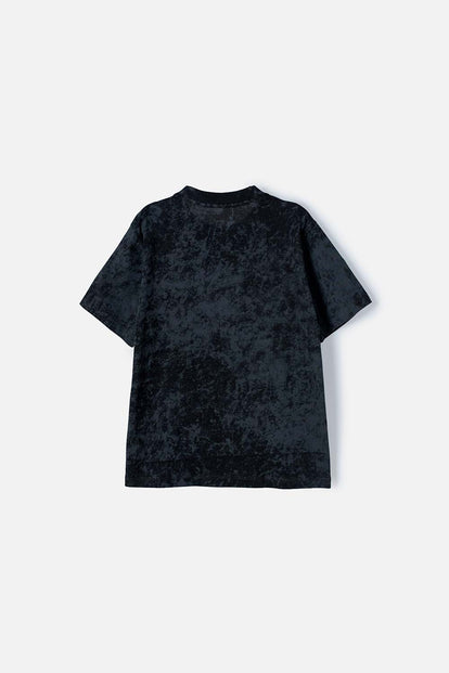 CAMISETA DE AMONG US GRIS ESTAMPADA PARA NIÑO