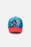 GORRA DE SONIC AZUL Y ROJO PARA NIÑO