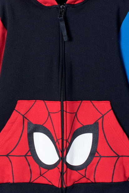 BUZO DE SPIDER-MAN ABIERTO MULTICOLOR PARA NIÑO