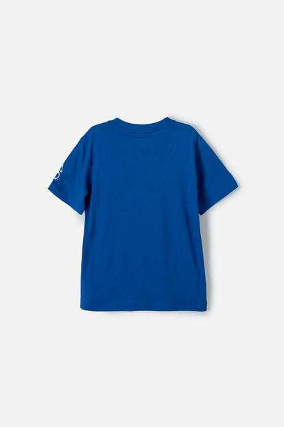 CAMISETA PLAYSTATION MANGA CORTA AZUL PARA NIÑO
