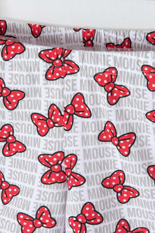 Card slide image -  PIJAMA DE MINNIE MOUSE MANGA CORTA MULTICOLOR PARA NIÑA