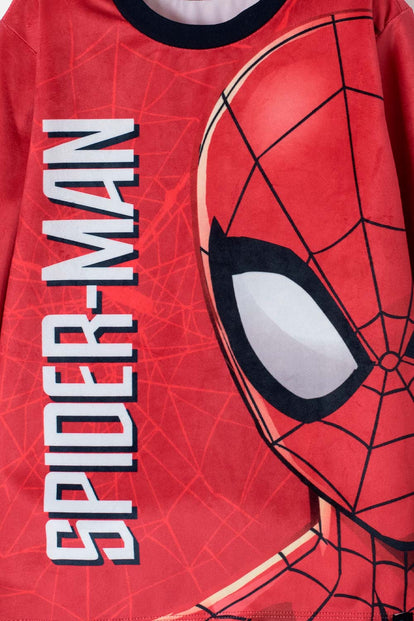 PIJAMA DE SPIDER-MAN CON PANTALÓN ROJA Y AZUL PARA NIÑO