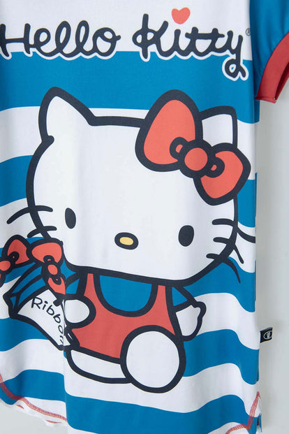 PIJAMA DE HELLO KITTY MULTICOLOR TIPO BATOLA PARA NIÑA