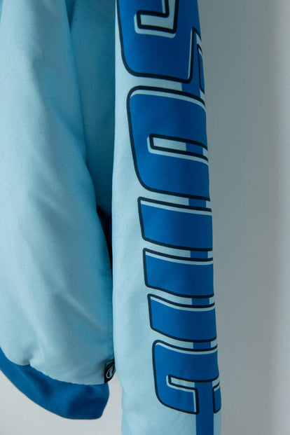 CHAQUETA DE SONIC AZUL CON CIERRE PARA NIÑO