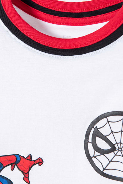 CAMISETA DE SPIDERMAN MANGA CORTA PARA NIÑO