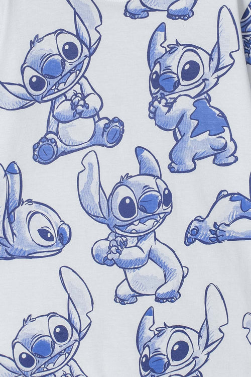 Card slide image -  CAMISETA DE STITCH MANGA CORTA MULTICOLOR PARA NIÑA