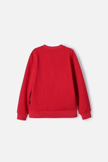 BUZO DE SPIDERMAN CERRADO ROJO PARA NIÑO