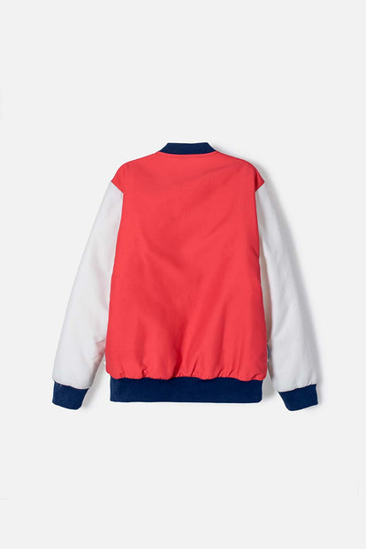 CHAQUETA HELLO KITTY CON CIERRE MULTICOLOR PARA NIÑA