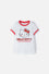 CAMISETA DE HELLO KITTY MANGA CORTA BLANCA PARA NIÑA